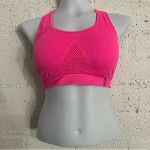 Marika Balance Collections Sports Bra L Pink Racerback Workout Gym BH4